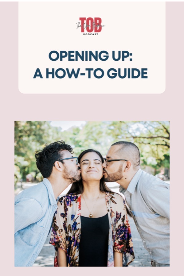 Opening Up: A How-To Guide, the cover